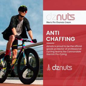 img 2 attached to Say Goodbye To Saddle Sores And Chafing With Dznuts Men'S Pro Chamois Cream - Perfect For Cyclists, Runners, And Triathletes!