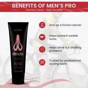 img 1 attached to Say Goodbye To Saddle Sores And Chafing With Dznuts Men'S Pro Chamois Cream - Perfect For Cyclists, Runners, And Triathletes!