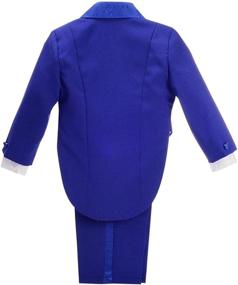 img 3 attached to Dressy Daisy Classic Tuxedo Wedding Boys' Clothing ~ Suits & Sport Coats