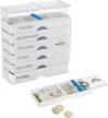 premium daily pill organizer - am/pm dispenser with 7 stackable trays, 4 times-a-day reminder, arthritis-friendly, ideal for elderly, travel and as a medication gift set logo