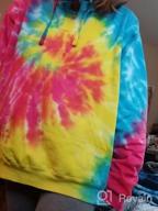 img 1 attached to Tie Dye Pullover Hoodie For Youth & Adults - Colortone Brand review by Lance Gunn