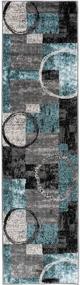 img 3 attached to Modern Circle Design Gray Area Rug - Soft And Stylish Decor For Your Home