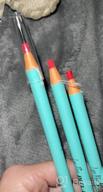 img 1 attached to BRAWNA Pro Lip Pencils Set With Sharpener - Waterproof And Durable For Long-Lasting PMU Lip Blush - 6 Pcs In Red review by Anthony Wilson