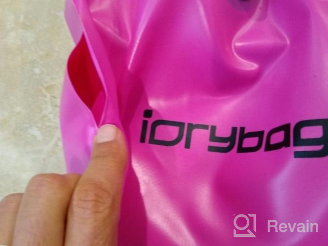 img 1 attached to 🏊 15L IDRYBAG Safety Swim Buoy Adult Tow Float - Ideal for Triathletes Training in Open Water. Inflatable Float buoy for Safe Swimming, Kayaking, Boating, Canoeing, Rafting, Surfing, Fishing, and Floating. review by Jason Matthews