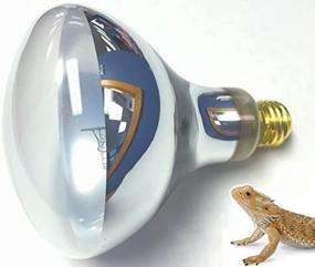 img 4 attached to MyComfyPets 125W UVB/UVA 2-in-1 Reptile Bulb for Bearded Dragons and All Reptiles (700 UVB)