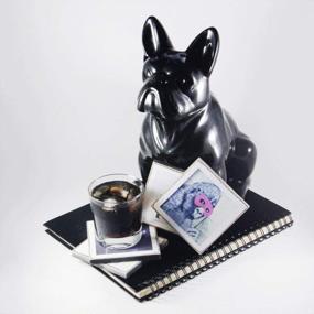 img 2 attached to Banksy Inspired Coaster Set: Protect Your Furniture In Style