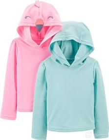 img 4 attached to Simple Joys Carters Toddler Rashguards