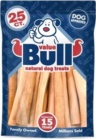 img 3 attached to Healthy, Delicious And Affordable: 100 Count ValueBull Premium Cow Tails - The Perfect Natural Dog Treats For Your Pet'S Health And Happiness!