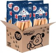 здоровые, вкусные и доступные: 100 штук valuebull premium cow tails — идеальные натуральные лакомства для здоровья и счастья вашего питомца! логотип