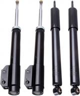 lsailon set of 4 front and rear struts shock absorbers for 1994-2004 ford mustang with part numbers 344433 and 235060 logo