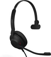 🎧 jabra evolve2 30 uc wired headset, usb-a, mono, black - superior audio and comfort for efficient telephony logo