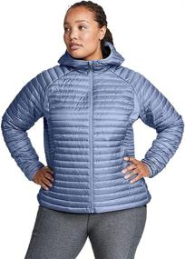 img 4 attached to 🧥 Warm & Stylish: Eddie Bauer Womens MicroTherm Regular Coats, Jackets & Vests for Women