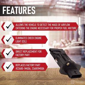 img 3 attached to Mass Air Flow Sensor Assembly Replacement Parts