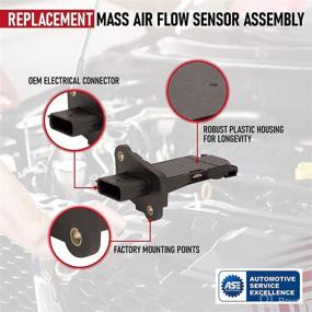 img 1 attached to Mass Air Flow Sensor Assembly Replacement Parts