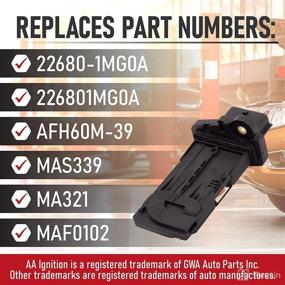 img 2 attached to Mass Air Flow Sensor Assembly Replacement Parts