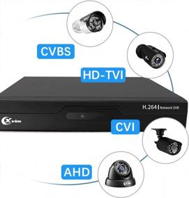 img 2 attached to XVIM 8CH Wired Security Camera System DVR With 1TB Hard Drive, 1080P Resolution Video Recording And Real Time APP Push Alerts.