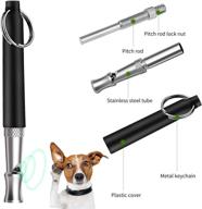 🐶 abwioz dog whistle - professional trasonic silent whistle for barking control & recall training, adjustable frequencies for effective training logo