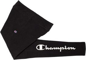 img 3 attached to Штаны Champion Heritage для девочек, размер Large - стильная и комфортная активная одежда для девочек.