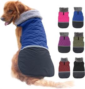 img 4 attached to 🐶 EMUST Reversible Dog Coat: Ultimate Winter Protection for Small, Medium, and Large Dogs