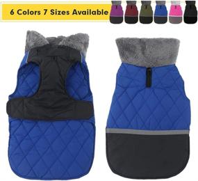 img 3 attached to 🐶 EMUST Reversible Dog Coat: Ultimate Winter Protection for Small, Medium, and Large Dogs