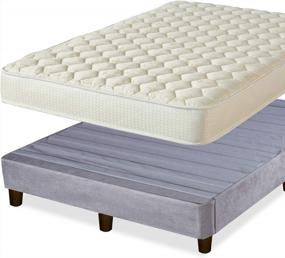 img 2 attached to Comfortable And Convenient: Nutan King Size Platform Mattress With High Density Poly Foam And Legs For A Better Sleep