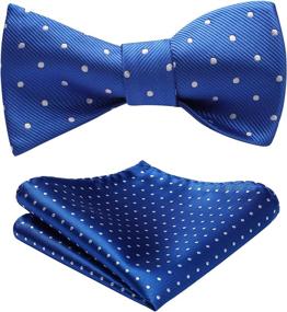 img 1 attached to 👔 Men's Accessories: Classic Self-Tie Handkerchief for Business and Wedding events