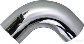 img 1 attached to Exhaust Elbow 58Deg Steel Chromed