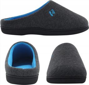 img 2 attached to Comfortable And Stylish: RockDove Women'S Two-Tone Memory Foam Slipper
