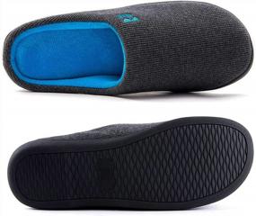 img 3 attached to Comfortable And Stylish: RockDove Women'S Two-Tone Memory Foam Slipper