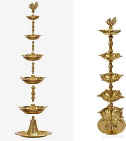 img 3 attached to Craftsman Deepawali Decoration Panchmahal Adjustable Home Decor best on Oil Lamps & Accessories