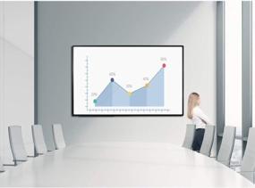 img 2 attached to JILoffice 72X40 Magnetic White Board - Perfect For Office, Home & School Use!