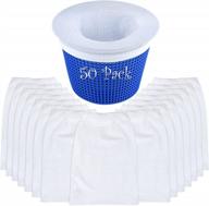 keep your pool clean with miahart 50 pcs skimmer socks for in-ground and above ground pools logo