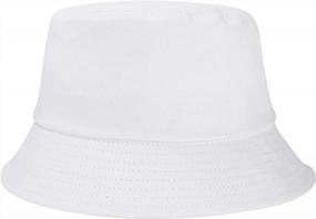 img 3 attached to Unisex Cotton Bucket Hat - Packable Sun Protection For Men & Women | Umeepar