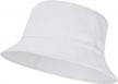 unisex cotton bucket hat - packable sun protection for men & women | umeepar logo