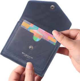 img 3 attached to Leather Wallet Blocking Womens Pink Women's Handbags & Wallets via Wallets