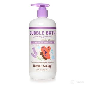 img 4 attached to 🧼 Luxurious Little Twig Bubble Bath - Lavender Scent | Natural Plant Based Formula | 17 fl oz