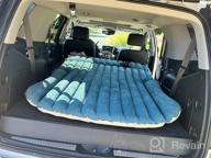 img 1 attached to WEY&FLY SUV Air Mattress Thickened And Double-Sided Flocking Travel Mattress Camping Air Bed Dedicated Mobile Cushion Extended Outdoor For SUV Back Seat 4 Air Bags review by Tyler Suarez