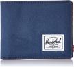 herschel supply synthetic leather men's wallet - essential accessories logo