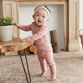 img 3 attached to 👶 ROTOTO bebe Long Sleeve Snug-Fit Pajamas: Newborn Baby Boys Girls Unisex Sets