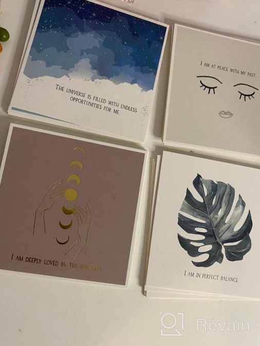 img 1 attached to Woman'S Affirmation Cards - Daily Meditation And Motivational Cards With Positive Affirmations For Mindfulness, Inspiration And Spiritual Growth - Gift Box Set Of 40 Cards For Women'S Empowerment review by Eric Dubreuil