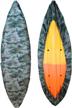 13.8-18ft camouflage kayak canoe cover - waterproof, uv protection & sunblock shield for fishing boat/kayak/canoe [3 sizes] logo