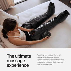 img 2 attached to 💆 Revitalize and Recover with Hyperice Normatec 3 Legs - Dynamic Compression Massage Technology for Optimal Relief