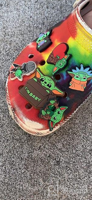 img 1 attached to 👞 Crocs Unisex Classic Graphic Multi Boys' Clogs & Mules: Stylish and Comfy Footwear review by Bob Ramthun
