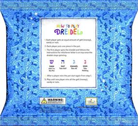 img 1 attached to 🕎 Hanukkah Dreidel Set - Bulk Solid Blue & White Wooden Dreidels Hand Painted - Includes Game Instruction Cards! (Pack of 10)