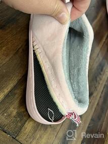 img 6 attached to 🦄 Unicorn Winter Kids Slippers: Cozy Rubber Sole Footwear for Boys and Girls!