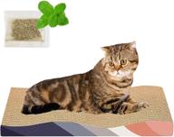 🐱 premium lalfpet cat scratch pad - double-sided durable design with catnip for ultimate cat satisfaction logo