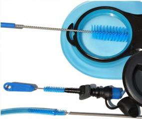 img 3 attached to ZXUY Water Hydration Bladder Tube Cleaning Kit With 1X Tube Cleaner Brushes For Efficient Cleaning