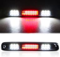 🚨 high mount rear cargo stop light for 1999-2007 chevy silverado gmc sierra 1500 2500 3500 hd classic, led third 3rd brake light логотип