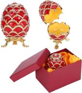 easter-inspired fdit enameled jewelry box: adorn your desktop and organize your trinkets in style logo