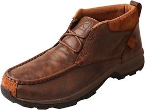 img 4 attached to 👞 Men's Saddle Casuals Twisted Boots Wedge Shoes